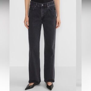 Denim Forum The Farrah Hi-Rise Wide Jean